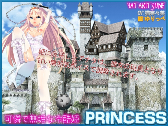 可憐で無垢な冷酷姫～男性向け逆レ○プ音声作品～ の表紙