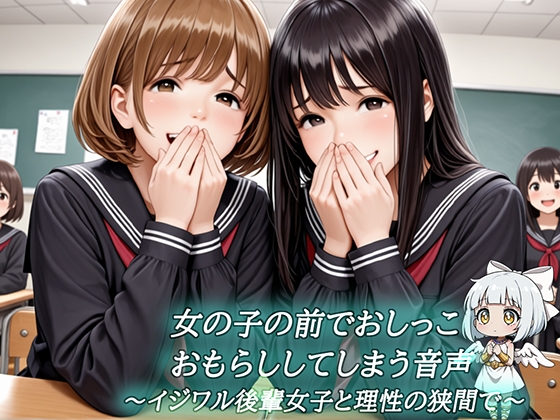 女の子の前でおしっこおもらししてしまう音声～イジワル後輩女子と理性の狭間で～ の表紙