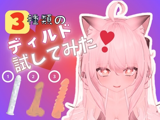☆実演収録☆3種類のディルドでオ〇ニーしてみた‼(ボーナストラックあり) の表紙