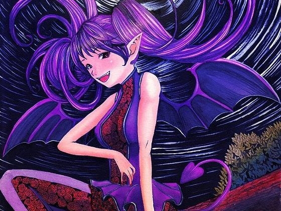 やられサキュバス の表紙