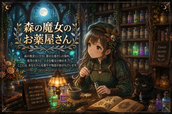 森の魔女のお薬屋さん の表紙