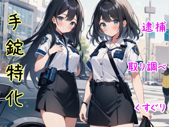 【手錠シーン特化】婦警さん2人があなたを逮捕→取り調べ→くすぐり【拘束/縄/猿轡/ドM向け】 の表紙