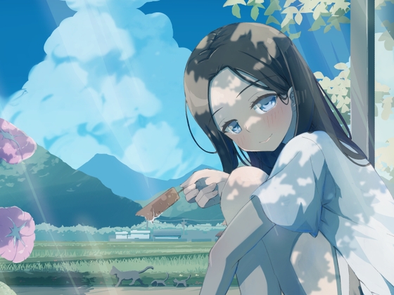 【同棲生活ASMR】7日間だけの彼女ト、甘くて離レ難イ…夏休み。(耳かき・添い寝・囁き・KU100・全編バイノーラル) の表紙