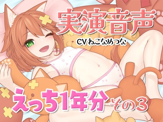 実演音声☆えっち1年分その3【連動CSV付属】 の表紙