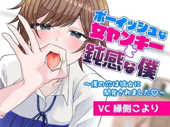 ボーイッシュな女ヤンキーと鈍感な僕 ～僕の穴は彼女に開発されました♡～ の表紙