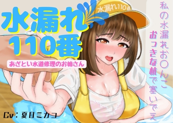 【働くお姉さんシリーズ】水漏れトラブル110番!～水漏れ修理に来たのに私が水漏れしちゃうなんて～【あざとい水道修理のお姉さん】 の表紙
