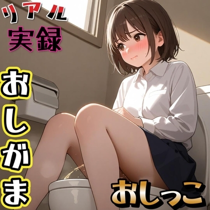 【実録】おしがま好きな女の子のある日のおしっこ の表紙