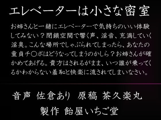 エレベーターは小さな密室 MP3 の表紙