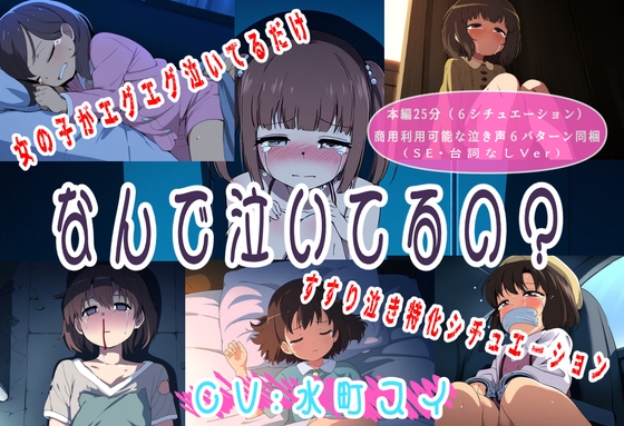 (泣き声素材·商用利用可)なんで泣いてるの? の表紙