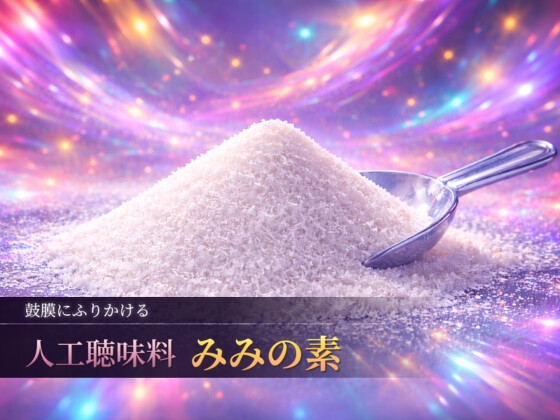 信者続出!?鼓膜にふりかける人工聴味料 「みみの素」 の表紙