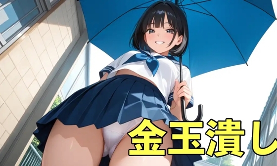 傘で金玉潰しかけた女子の体験談 の表紙