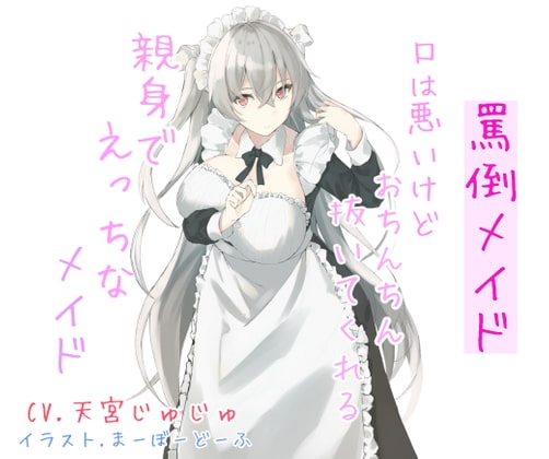 罵倒メイド 口は悪いけどおちんちん抜いてくれる親身でえっちなメイド の表紙
