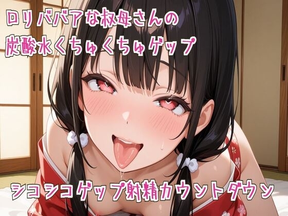 ○リババアな叔母さんの炭酸水くちゅくちゅゲップ&シコシコゲップ射精カウントダウン の表紙