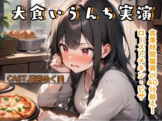 大食いうんち実演(姫宮ぬく美編) の表紙