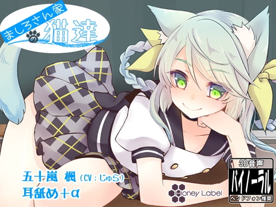 【耳舐め+α】ましろさん家の猫達 楓編 の表紙