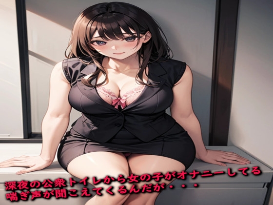 深夜の公衆トイレから女の子がオナニーしてる喘ぎ声が聞こえてくるんだが・・・ の表紙