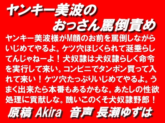 ヤンキー美波のおっさん罵倒責めwav の表紙