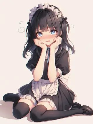 ドジっ娘メイドのニーソックスの匂い の表紙