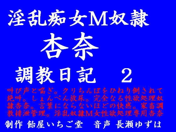 淫乱痴女M奴○杏奈 調教日記 第二話 の表紙