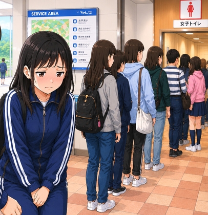 お花摘みの失敗 みおさん、サービスエリアで の表紙