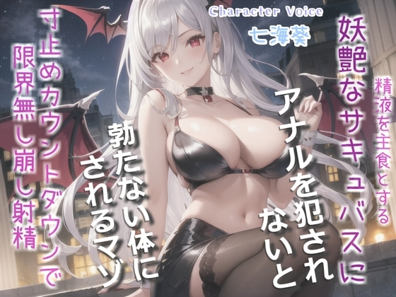 精液を主食とする淫乱サキュバスにアナルを犯されながらの限界寸止め手コキ&騎乗位で、金玉カラカラになるまで搾精&メス墜ち性奴○として堕とされる一部始終 の表紙
