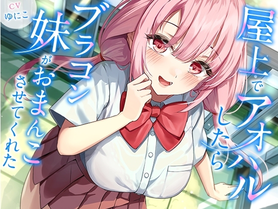 屋上でアオハルしたらブラコン妹がおまんこさせてくれた【KU100】 の表紙