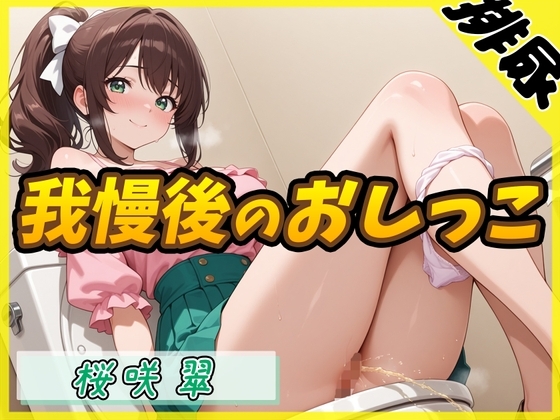 【排尿音】フリーランス声優&占い師 桜咲翠「おやつの時間に我慢後のおしっこ」【桜咲翠】 の表紙
