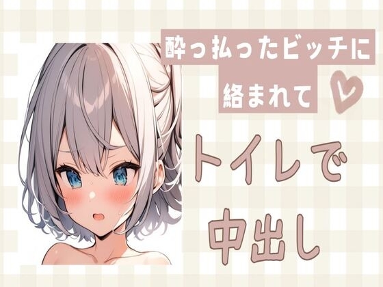 酔っ払ったビッチに絡まれてトイレで中出しセックス の表紙