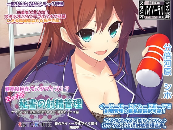 難易度・種類カスタマイズ可能 エッチな秘書の射精管理 ガマンの後の最高に気持ちいいご褒美セックス編 の表紙