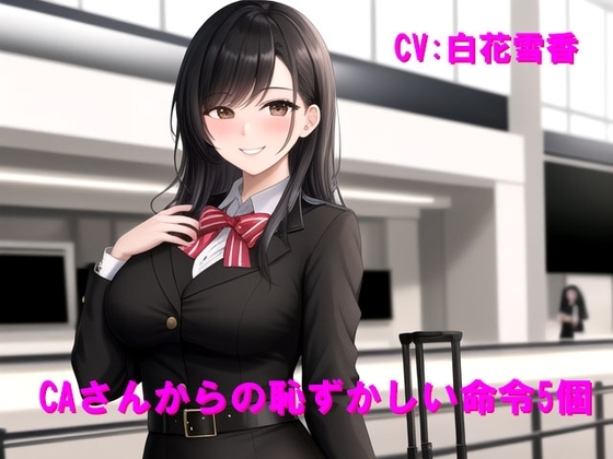 CAさんからの恥ずかしい命令5個 の表紙
