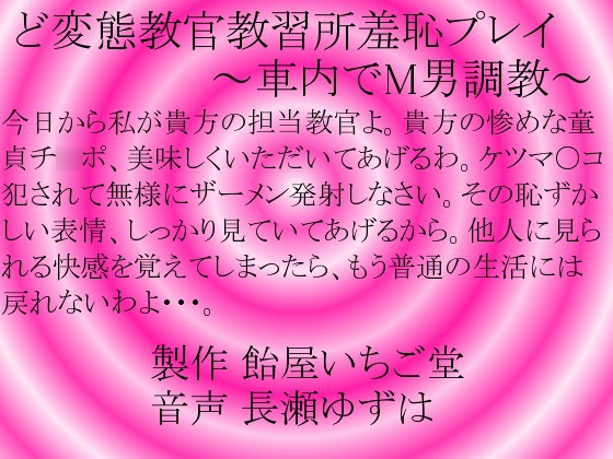 ど変態教官教習所羞恥プレイ～車内でM男調教～mp3版 の表紙