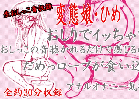 変態オナニー音声集 変態娘・ひめ の表紙