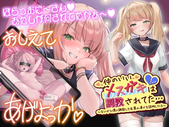 仲のいいメ○ガキは調教されてた…～なにかと僕に調教した先輩のすごさを説明してくる～ の表紙
