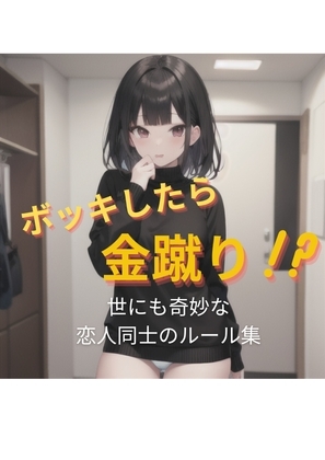ボッキしたら金蹴り!? 世にも奇妙な恋人同士のルール集 の表紙