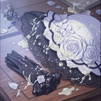 【ま〇さば】大魔女様の帽子と手袋の匂いとぶっかけ の表紙