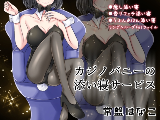 カジノバニーの添い寝サービス 常盤はなこ の表紙