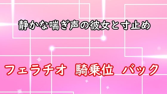 ムラムラした静かな喘ぎ声の彼女と(軽い)寸止めエッチ の表紙