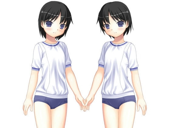 青い囁き～部活帰りの美少女達 体育着のまま左右から「いけ」「がまん」と嬲る冷たい声 の表紙