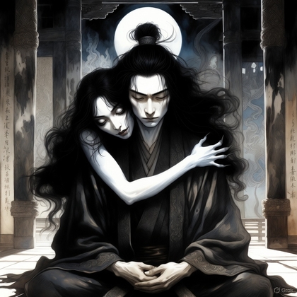 経文の穴 ～芳一、怨霊千人の供養地獄～ 【朗読版】 の表紙