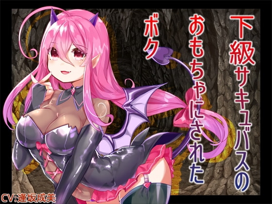 下級サキュバスのおもちゃにされたボク の表紙