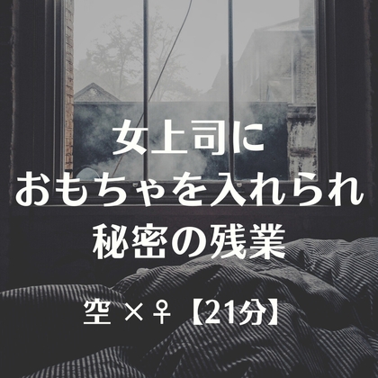 女上司におもちゃを入れられ秘密の残業 の表紙