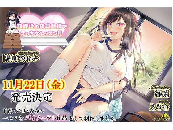 放課後の体育倉庫でえっちなレッスン!! の表紙