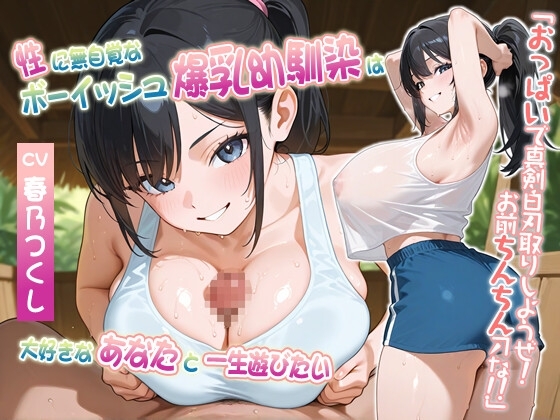 性に無自覚なボーイッシュ爆乳幼馴染は大好きなあなたと一生遊びたい～おっぱいで真剣白刃取りしようぜ！お前ちんちん刀な！！～【処女/むちむち/バイノーラル】 の表紙