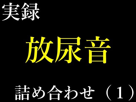 実録放尿音10種詰め合わせ(1) の表紙