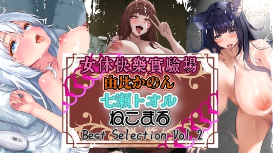 『女体快楽実験場』 Best Selection vol.2「由比かのん」「七瀬トオル」「ねこまる」 の表紙