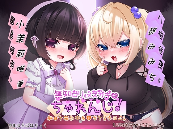 無知○リとメ○ガキがちゃれんじ! 触って箱の中身を当てるゲーム! の表紙