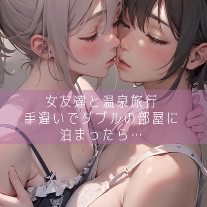 【百合】女友達と温泉旅行 手違いでダブルの部屋に泊まったら… の表紙