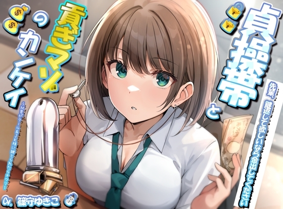 貞操帯と貢ぎマゾの関係 ~M男がクール系JK様に鍵とられたらオワリ~ の表紙