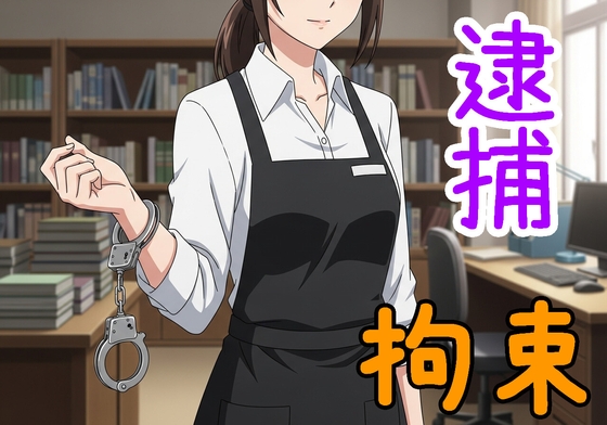 本屋で万引きしたら店員に捕まり、厳重に拘束される【ガムテープ/猿轡/逮捕/ドM向け】 の表紙