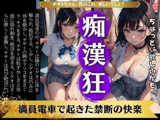 【痴○狂】満員電車で抵抗しても痴○されたJKの興奮〜電車内で起きた禁断の快楽物語〜 の表紙